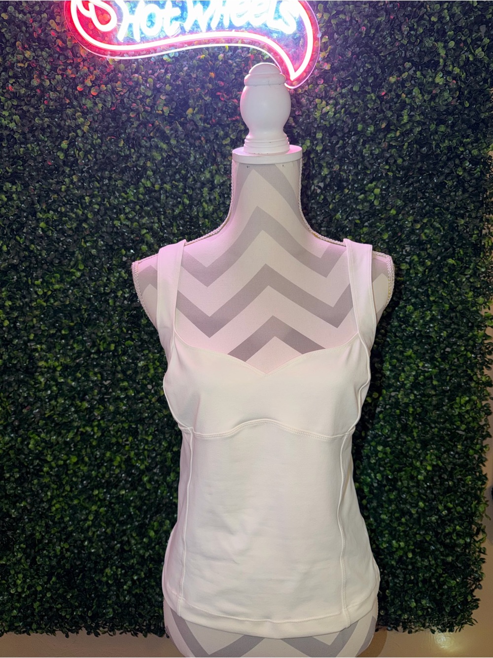 Free People White Scoop Neck Tank